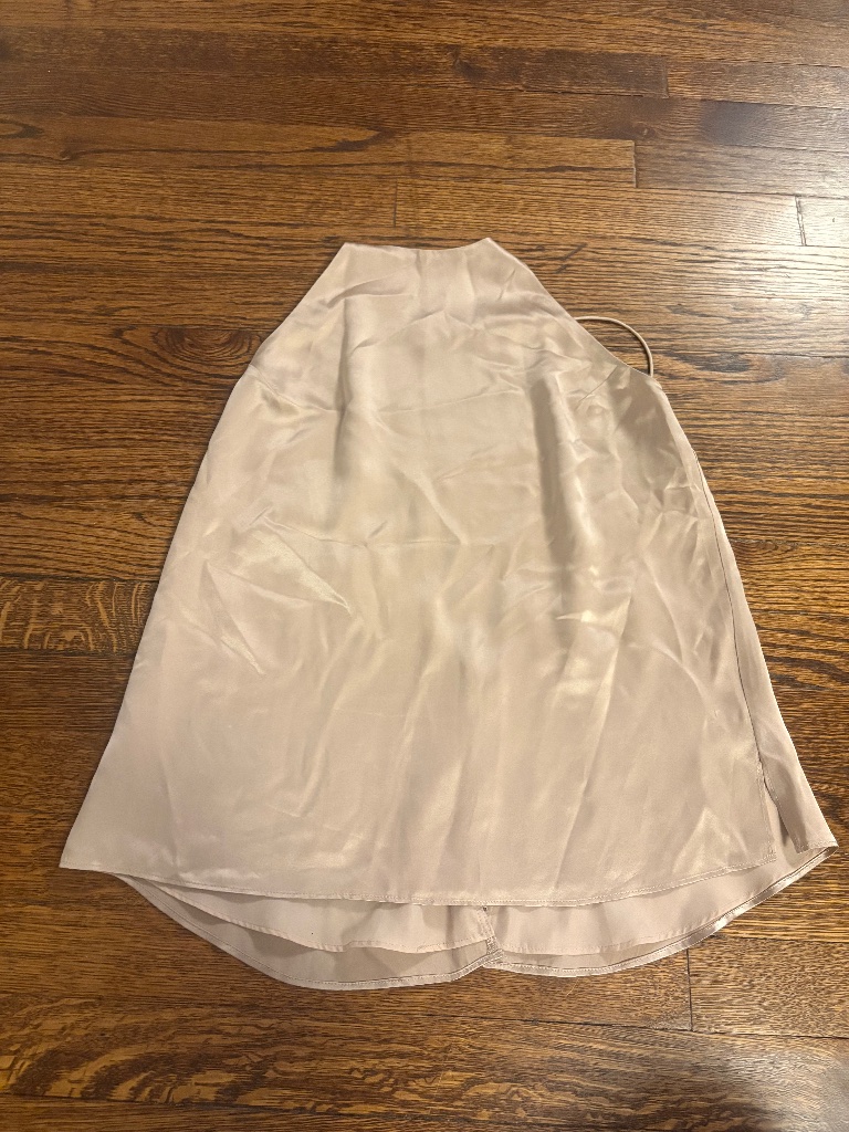 Cami Nyc- Elle Button Back Silk Top- Medium
